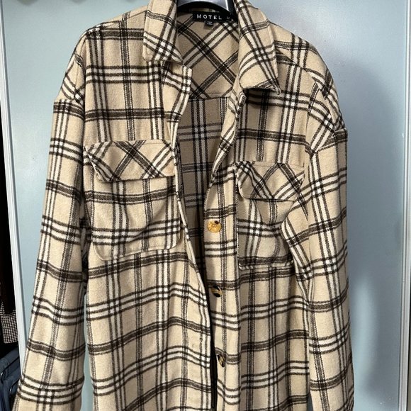 Oversized Burberry style flannel - Picture 7 of 10